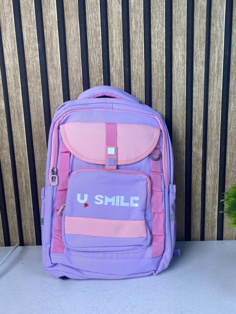 Sac à Dos Scolaire Enfant Mauve — Pour École