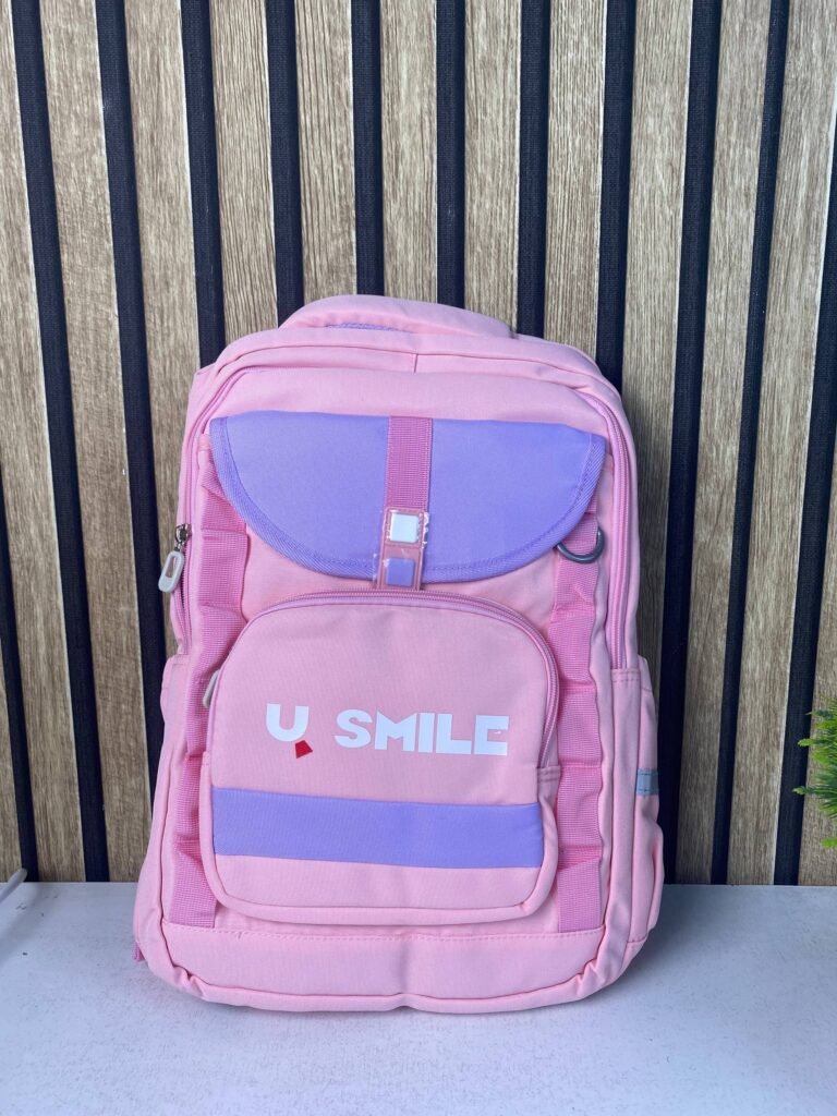 Sac à Dos Scolaire Rose — Pour Enfants