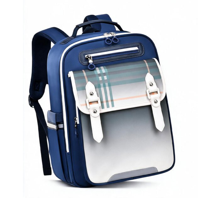 Sac à Dos Scolaire Ergonomique Bleu — Conçu pour les Enfants