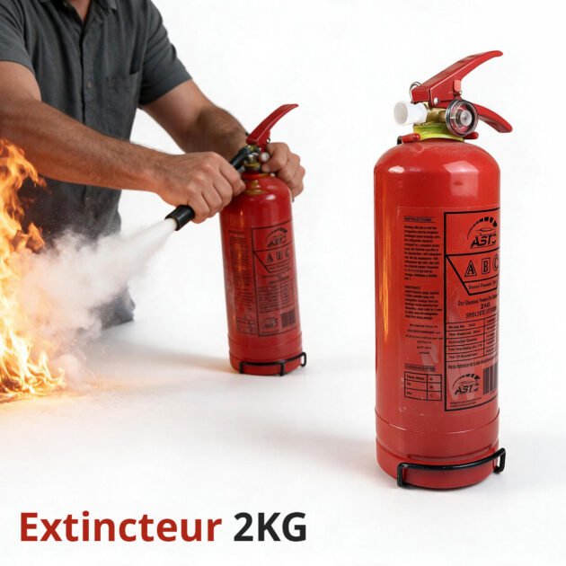Extincteur 2kg — Éteint les incendies rapidement