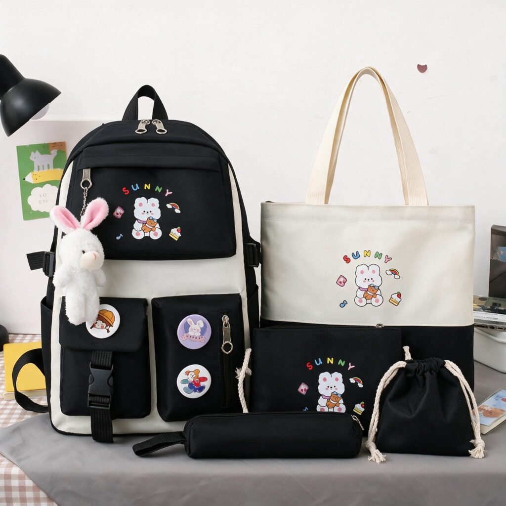 Sac à Dos Imperméable Kawaii — Grand Volume