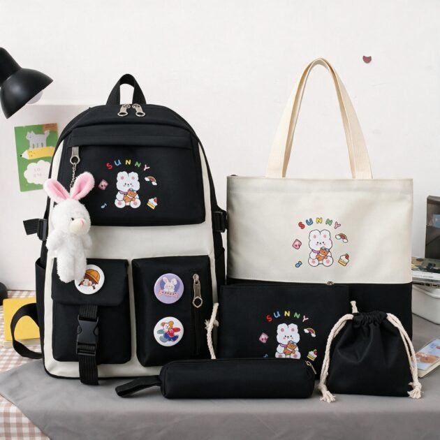 Sac à Dos Imperméable Kawaii — Grand Volume