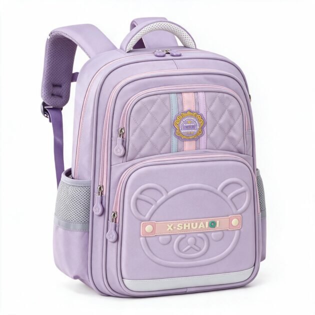 Sac à Dos Scolaire Grand Volume Imperméable — Idéal pour les Élèves