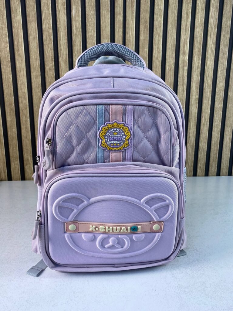 Sac à Dos Scolaire Grand Volume Imperméable — Idéal pour les Élèves