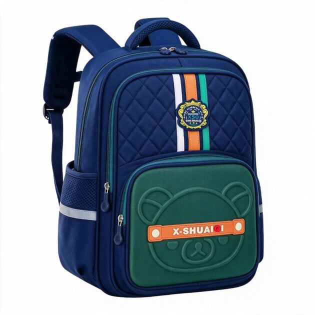 Sac à Dos Scolaire Grand Volume Tissu Imperméable — Pour les élèves