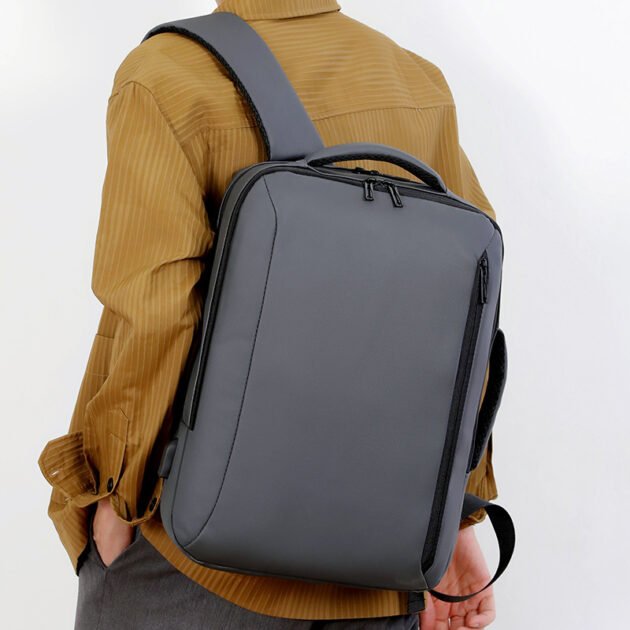 Sac à Dos Business Voyage Gris Convertible