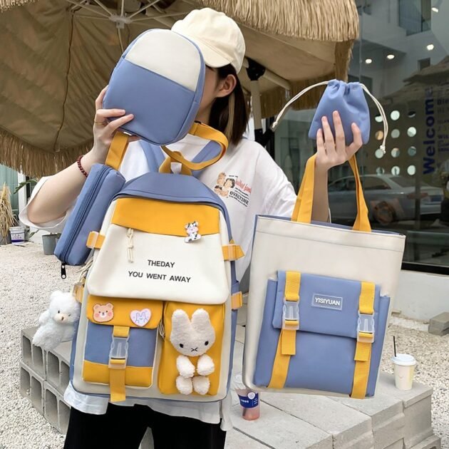 Sac à Dos Kawaii Imperméable — Grand Volume