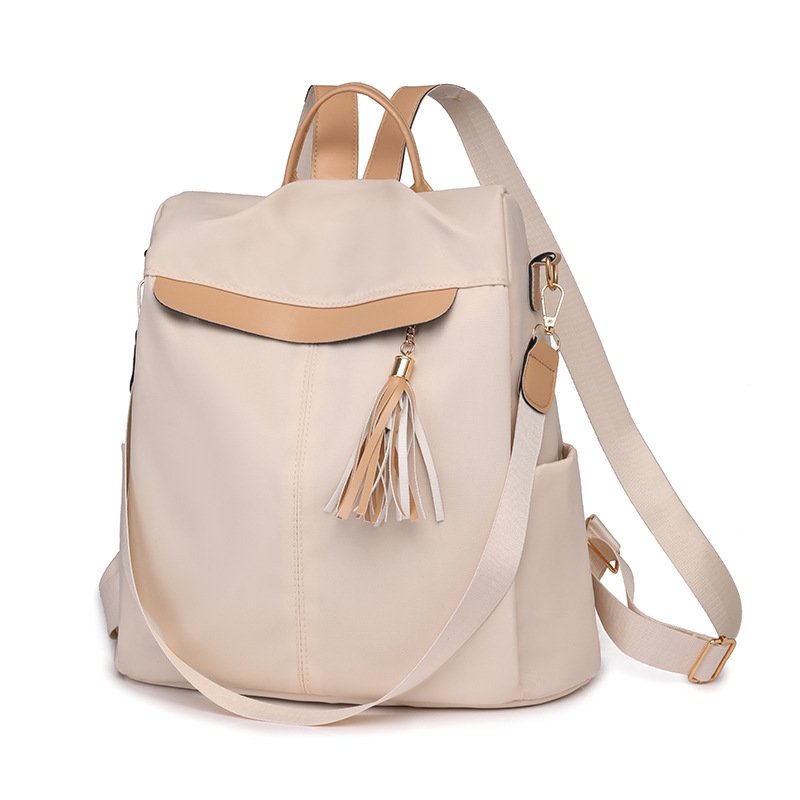 Sac à Dos Femme Élégant Beige — Pour le Style Chic