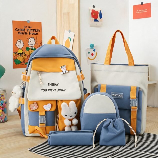 Sac à Dos Kawaii Imperméable — Grand Volume