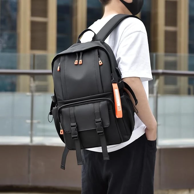 Sac à Dos Ergonomique Noir — Pour le Travail et les Voyages