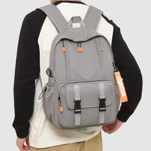 Sac à Dos Ergonomique Gris — Pour le Travail et les Voyages