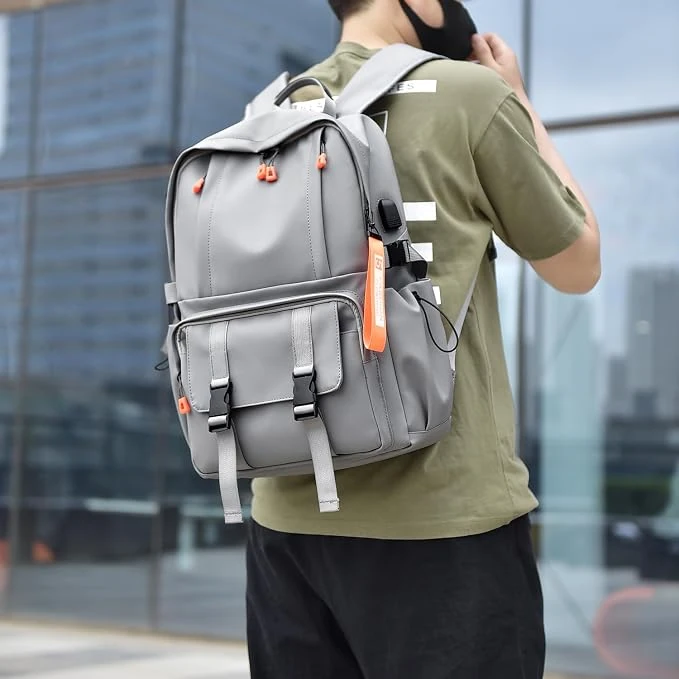 Sac à Dos Ergonomique Gris — Pour le Travail et les Voyages