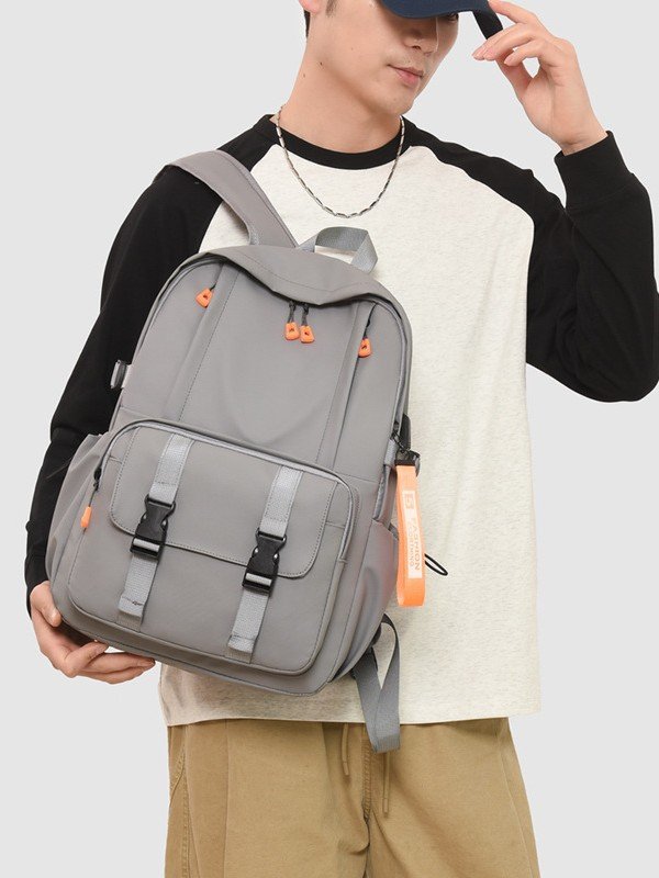 Sac à Dos Ergonomique Gris — Pour le Travail et les Voyages