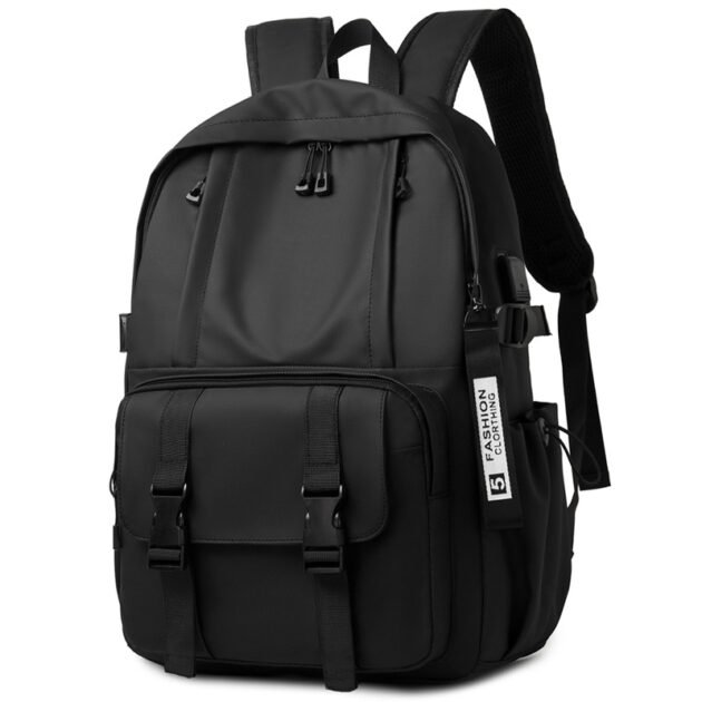 Sac à Dos Ergonomique Noir — Pour le Travail et les Voyages