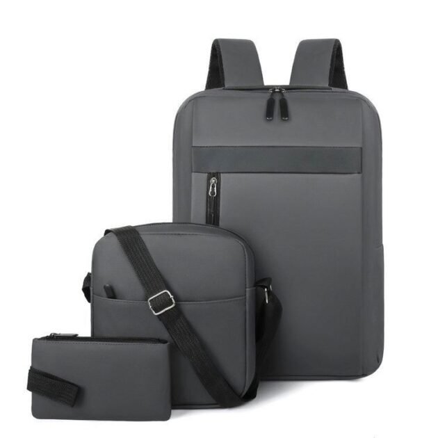 Ensemble 3 PCS sac à dos Élégant et Imperméable — pour Homme