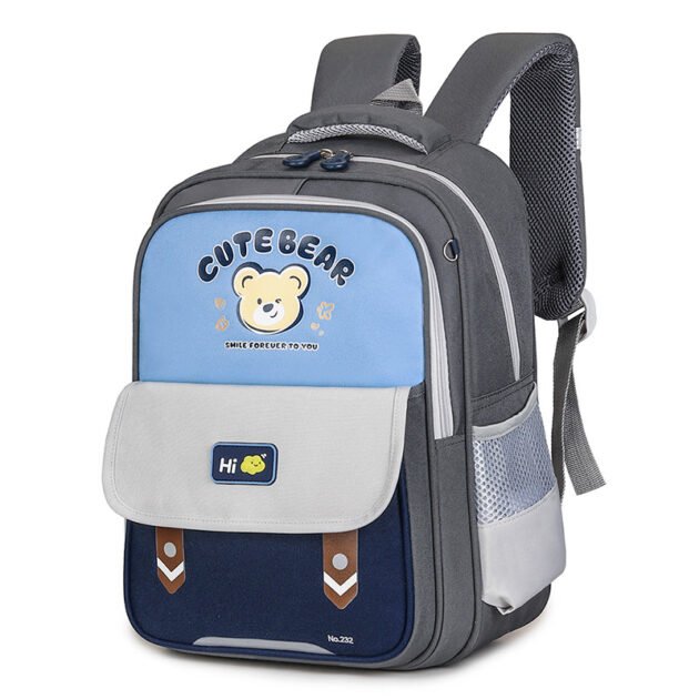 Sac à Dos Enfant Motif Ours — Confortable et Ergonomique