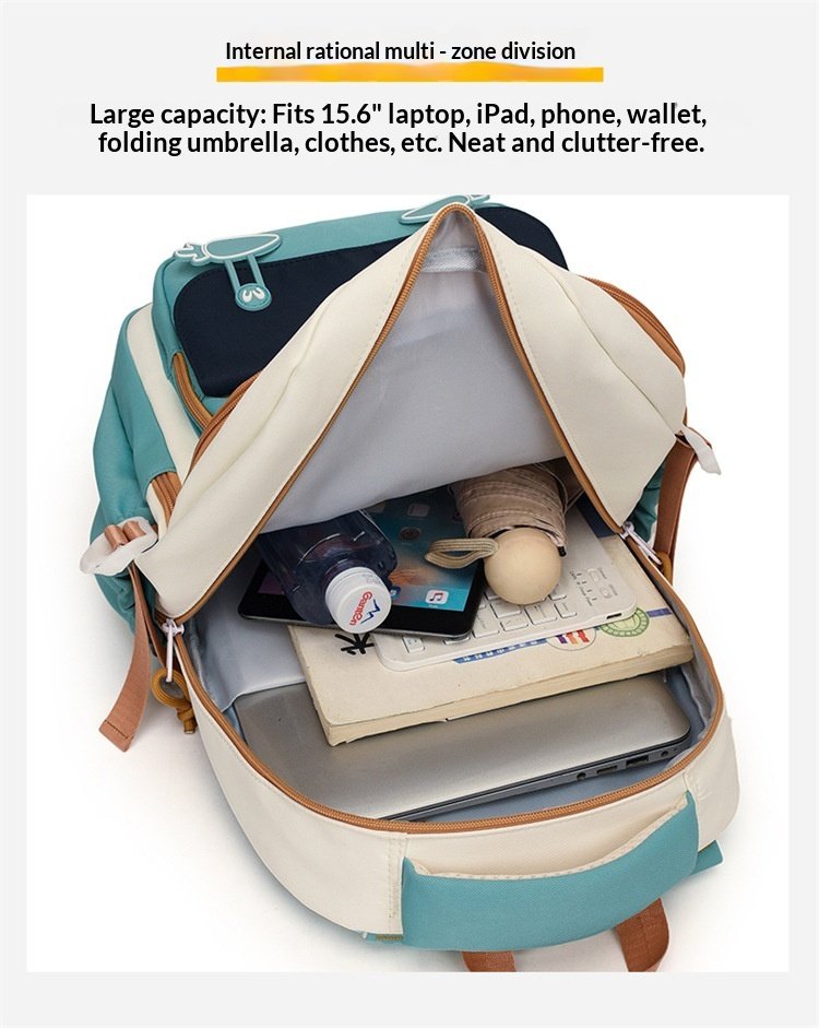 Sac à Dos Ergonomique pour Étudiantes — Confortable et Spacieux