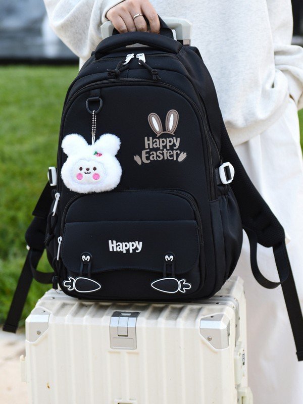 Sac à Dos Étudiant Motif Lapin — Ergonomique