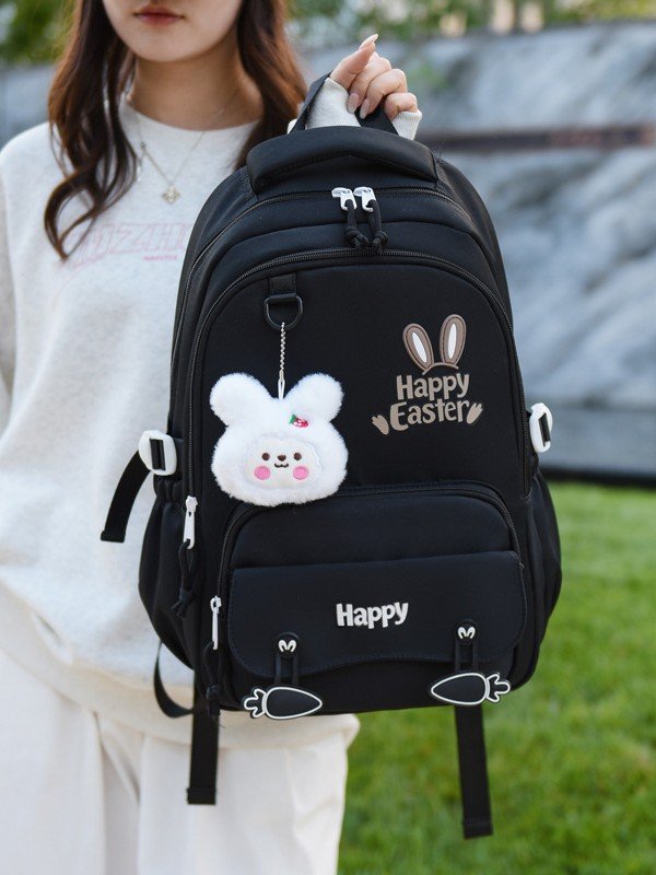 Sac à Dos Étudiant Motif Lapin — Ergonomique