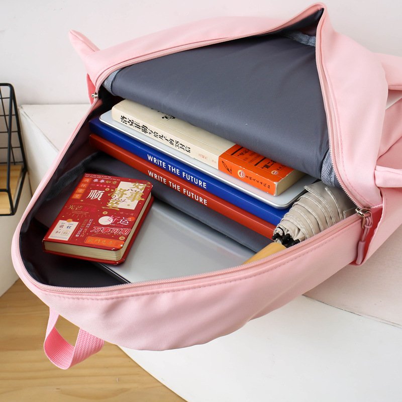 Sac à Dos Enfant 3 en 1 Grenouille Rose — Pour l'école