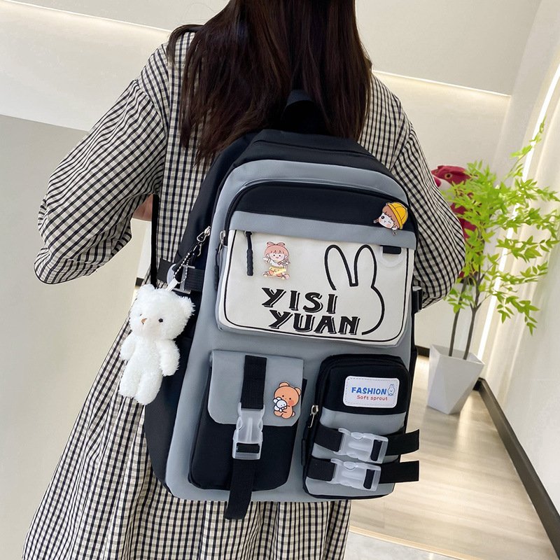 Sac à Dos Kawaii Grand Volume Imperméable — Pour les filles et les femmes actives