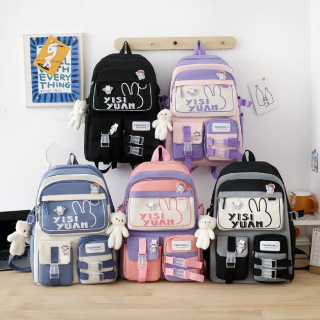 Sac à Dos Kawaii Grand Volume Imperméable — Pour les filles et les femmes actives