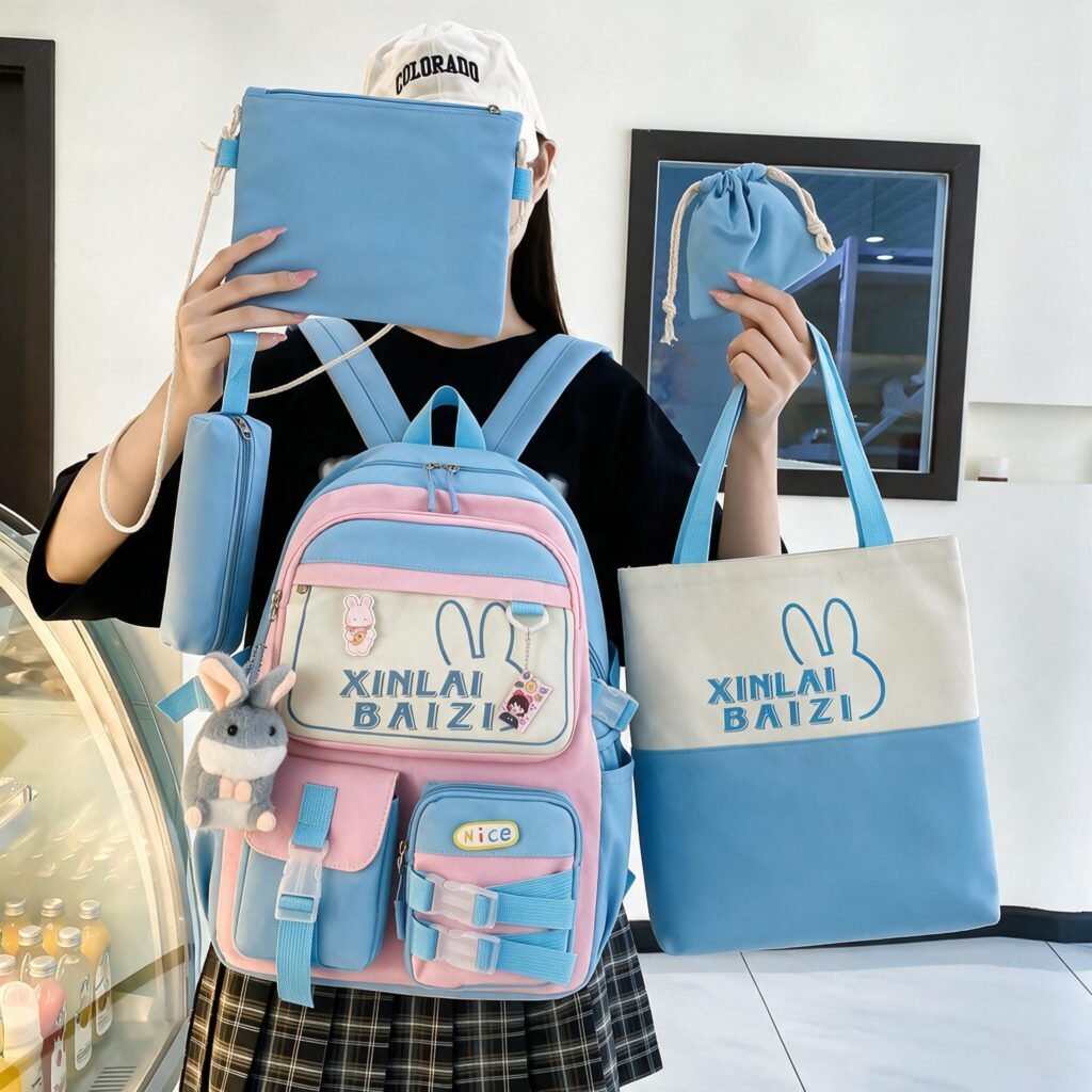 Sac à Dos Kawaii Imperméable — Grand Volume