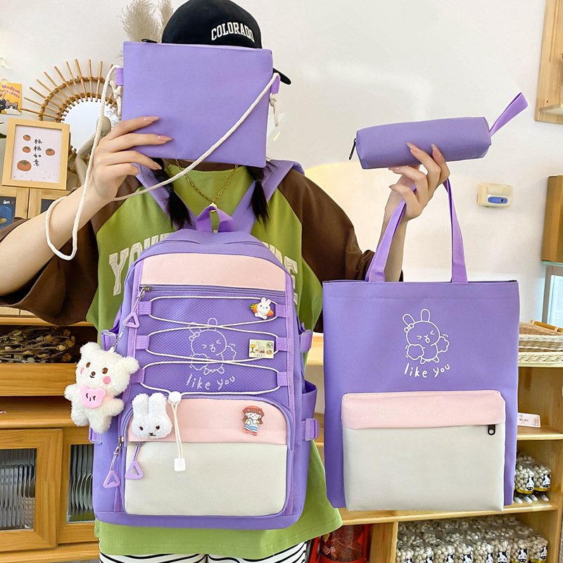 Sac à Dos Kawaii Grand Volume Imperméable — pour les filles