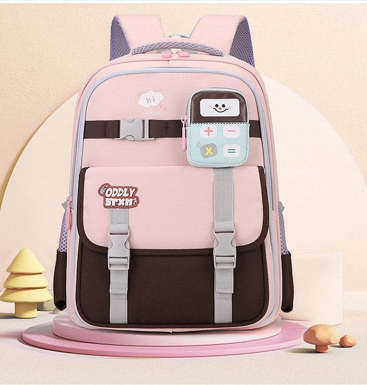 Sac à Dos Scolaire Enfant Rose — Pour les Filles