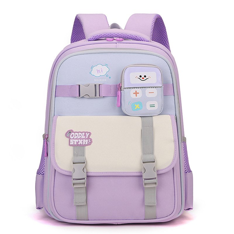 Sac à Dos Scolaire Enfant Mauve — Pour les Filles