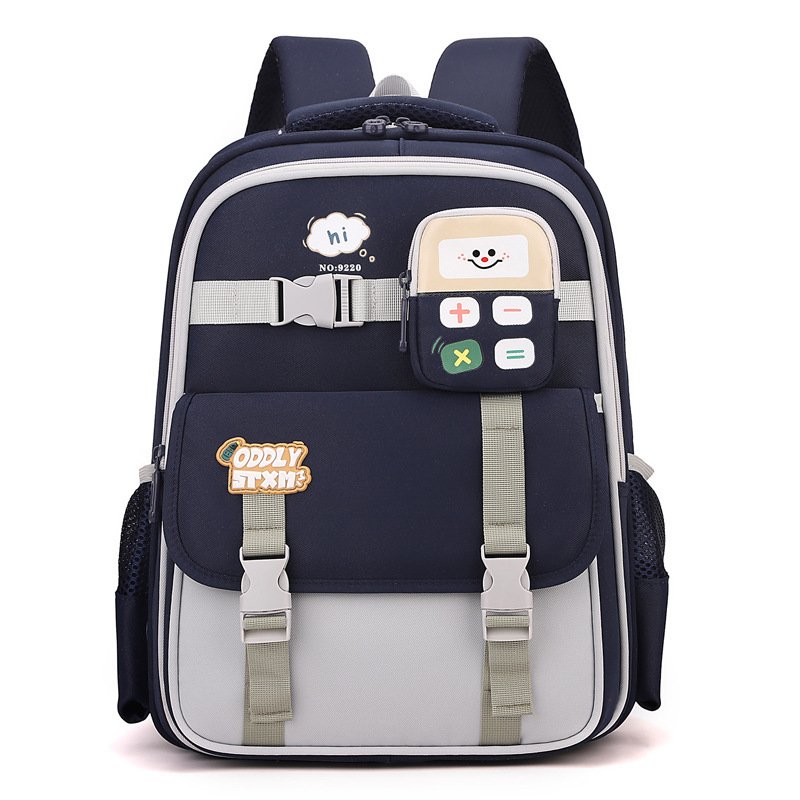 Sac à Dos Scolaire Enfant — Motif Calculatrice Imperméable