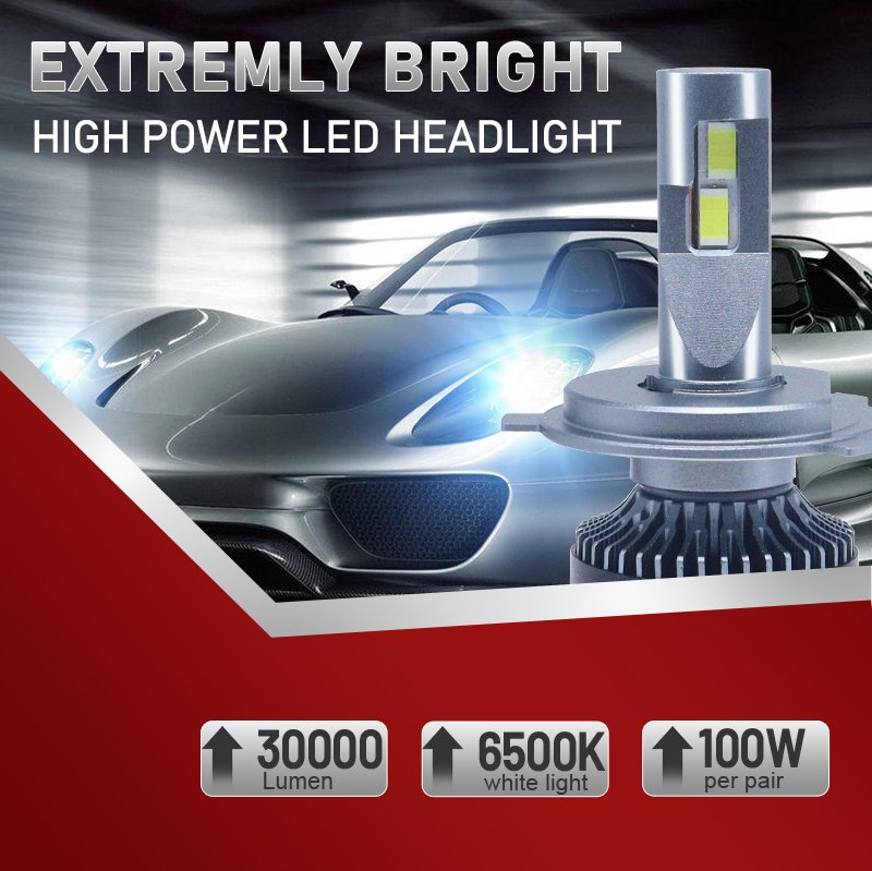 Ampoule LED M8 Pro 120W — Éclairage puissant pour voiture