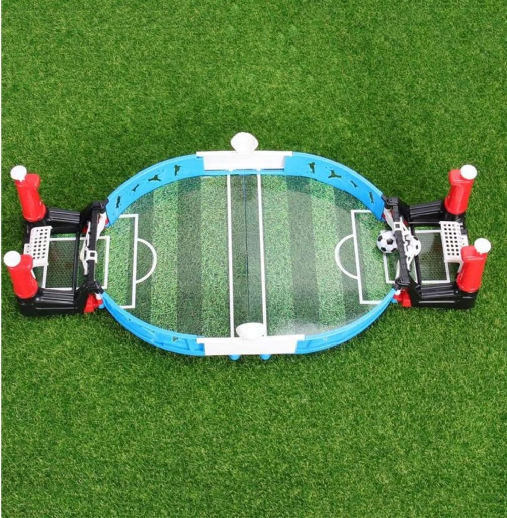 Jeu de Football de Table Mini Portatif — Pour Enfants