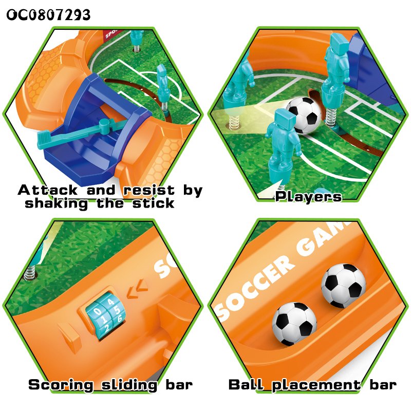 Jeu de Babyfoot de Table Compact — Pour Enfants et Famille