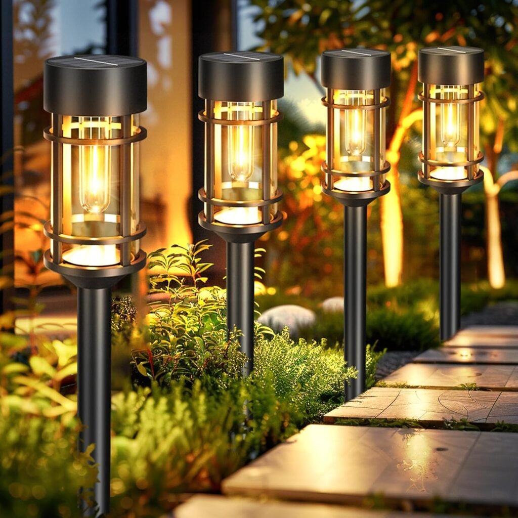 Éclairage Solaire de Jardin - Éclairage extérieur solaire avec support mural