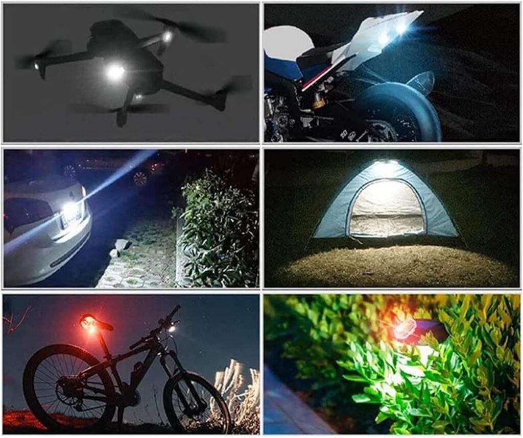 Lumière LED Anti-Collision avec Télécommande — Sécurité améliorée
