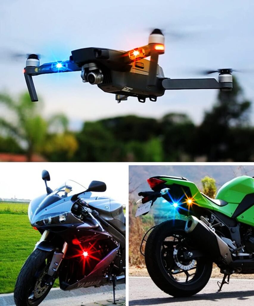 Lumière LED Anti-Collision avec Télécommande — Sécurité améliorée