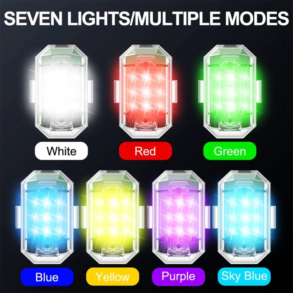 Lumière LED Anti-Collision avec Télécommande — Sécurité améliorée