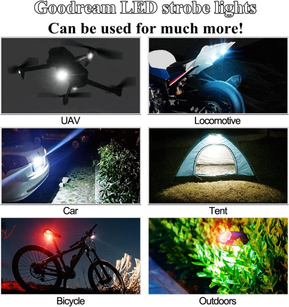 Lumière LED Anti-Collision avec Télécommande — Sécurité améliorée