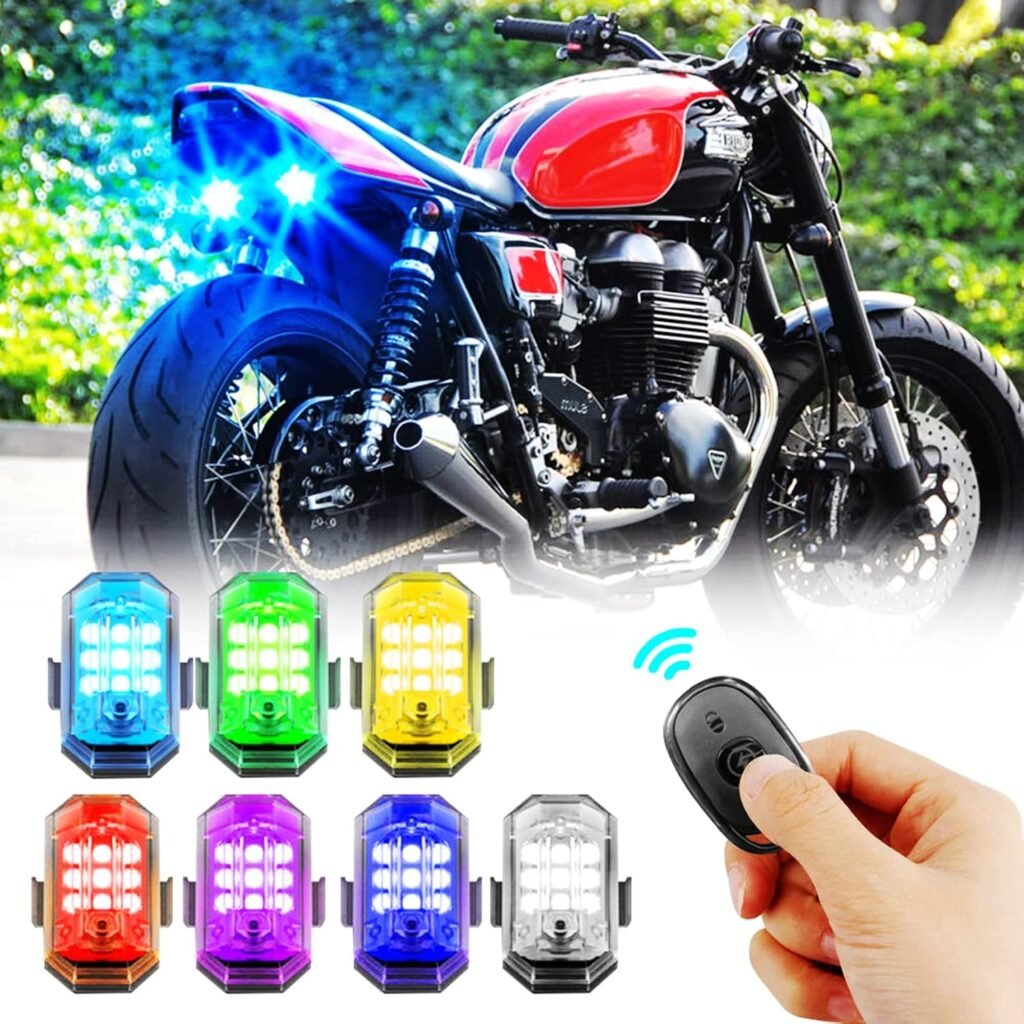 Lumière LED Anti-Collision avec Télécommande — Sécurité améliorée