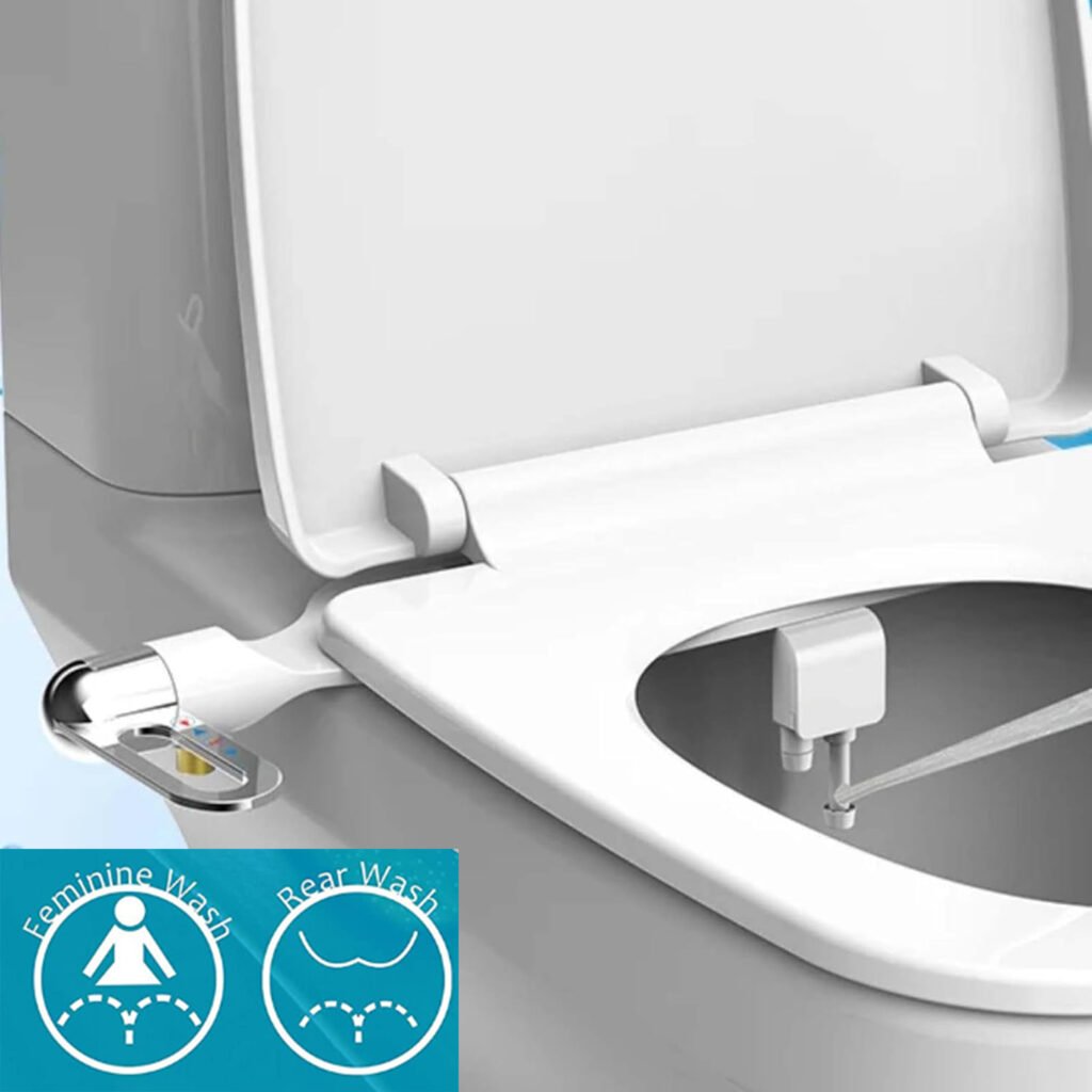 Bidet double buse ultra‑mince — installation en 5 minutes