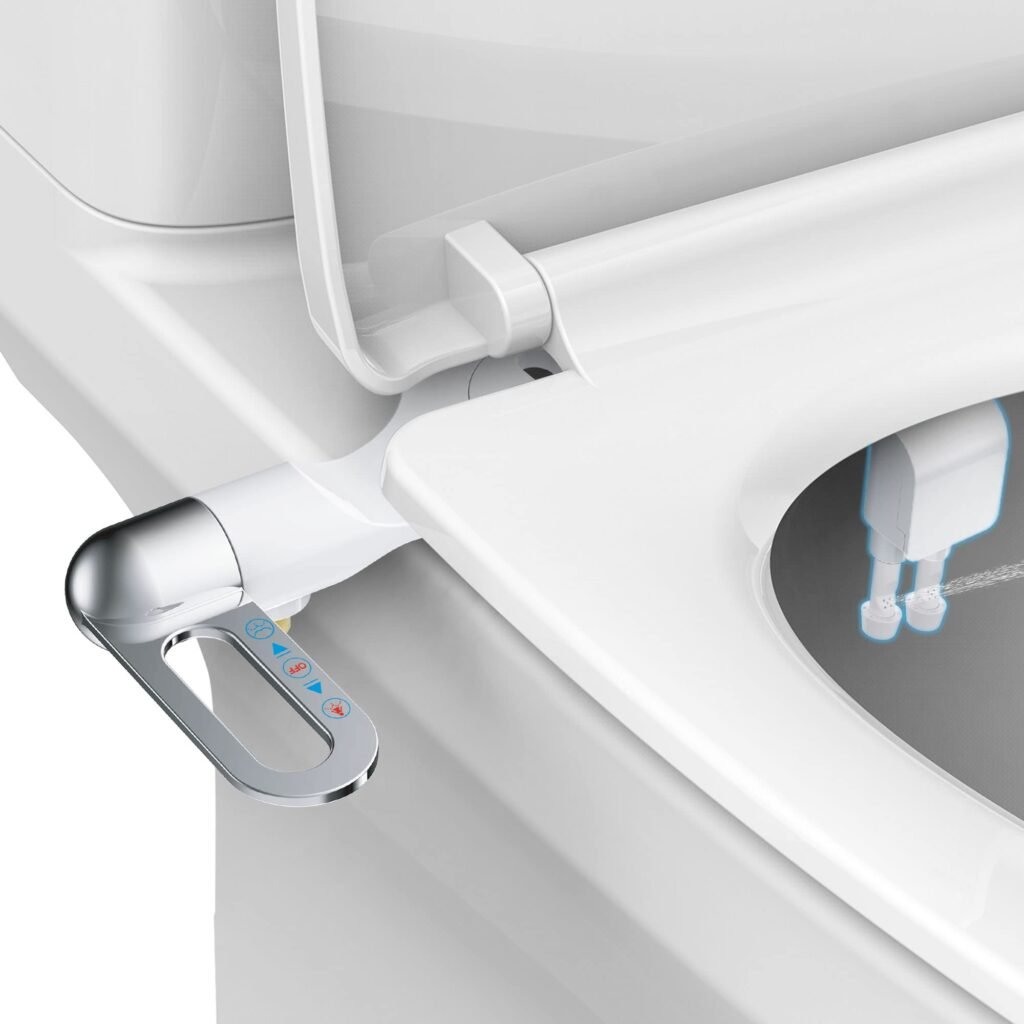 Bidet double buse ultra‑mince — installation en 5 minutes