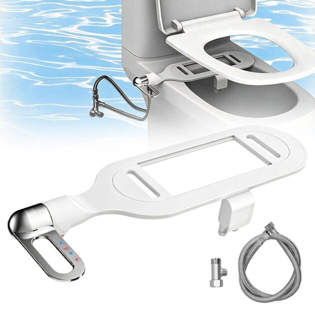 Bidet double buse ultra‑mince — installation en 5 minutes