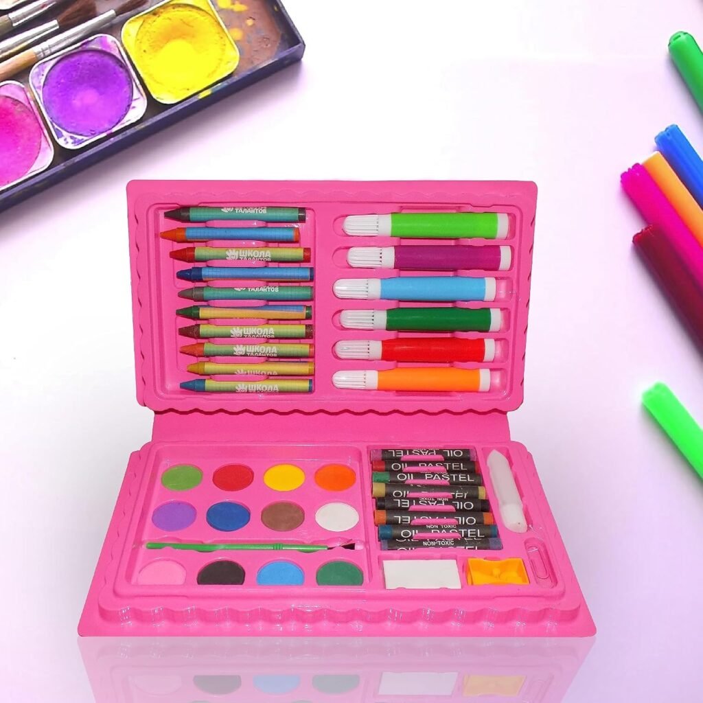 Kit d'Art Complet Enfants 42Pcs — Encourager la créativité des enfants