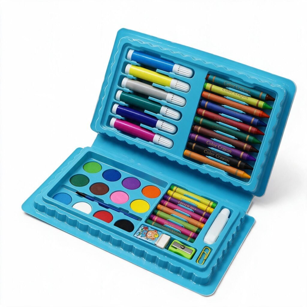 Kit d'Art Complet Enfants 42Pcs — Encourager la créativité des enfants
