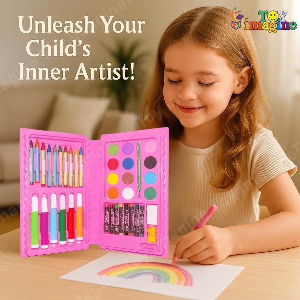 Kit d'Art Complet Enfants 42Pcs — Encourager la créativité des enfants