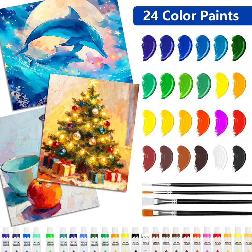 Coffret d'Art Deluxe 144 Pièces avec Mallette Portable – Kit Complet de Dessin & Peinture
