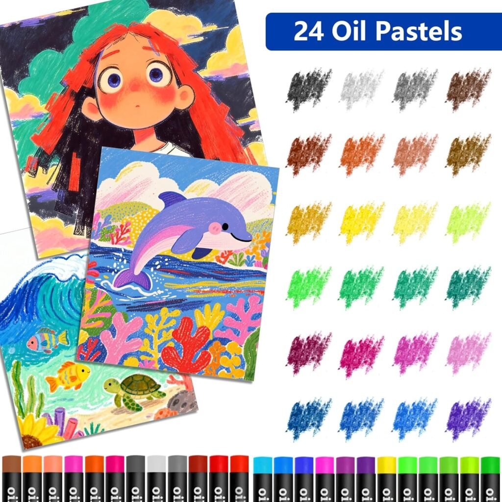 Coffret d'Art Deluxe 144 Pièces avec Mallette Portable – Kit Complet de Dessin & Peinture