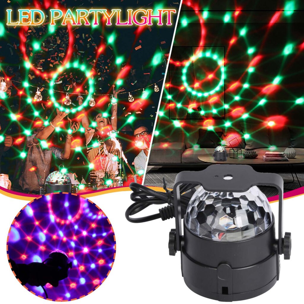 Projecteur LED Effet Vague d'Eau avec Enceinte Bluetooth — Ambiance Intérieur & Extérieur