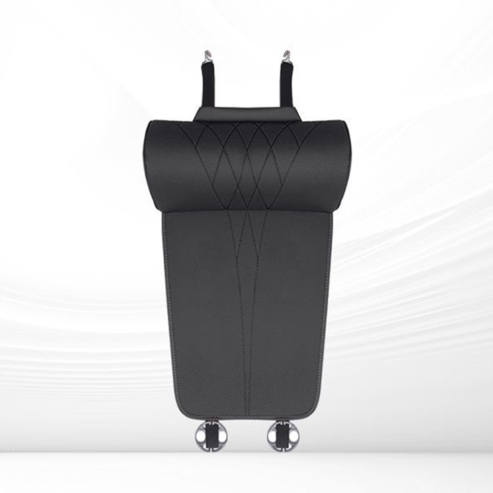 Support de jambes en cuir pour siège de voiture — design ergonomique et antidérapant